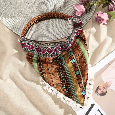 Geometric Pattern Hair Band
