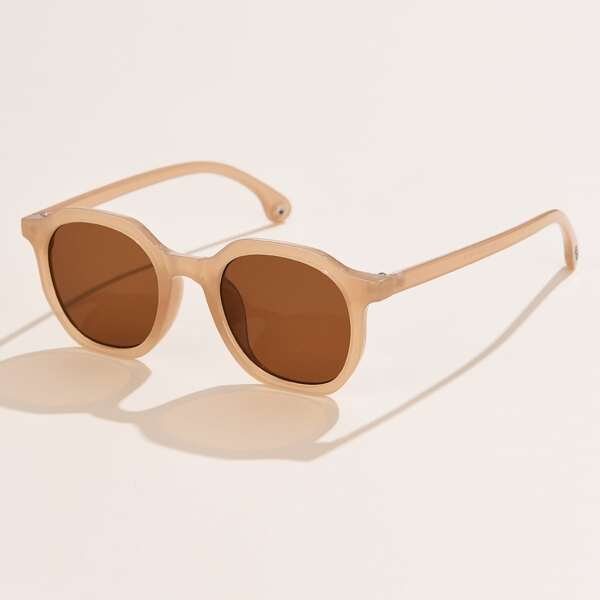

Eyelet Decor Sunglasses