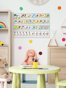 卡通圖案牆貼 - 彩色 - 查看 4