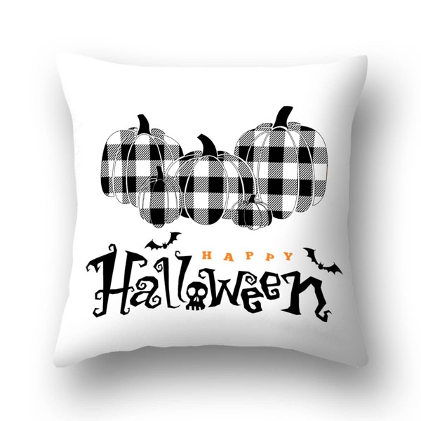 

Halloween Pumpkin Cushion Cover Without Filler, Multicolor