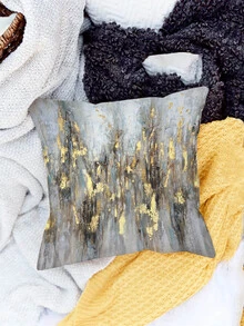 Metallic Pattern Cushion Cover Without Filler - Multicolor - View 6