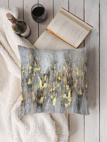 Metallic Pattern Cushion Cover Without Filler - Multicolor - View 8