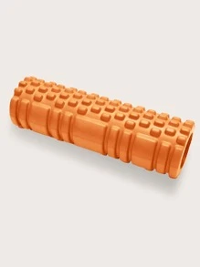 瑜伽泡沫線格滾輪 - 橘色 - 查看 1
