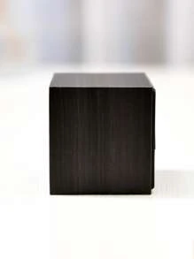 1pc Square Multifunction Digital Clock - Black and White - View 6