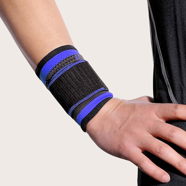 

1pc Sports Bracers Bandage, Blue