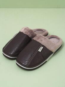 Dép mặc nhà nam - Cà phê nâu - Xem 1