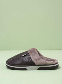 Dép mặc nhà nam - Cà phê nâu - Xem 3