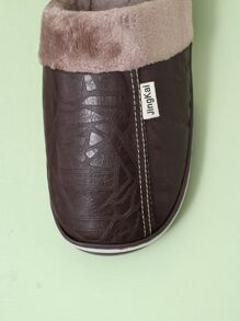 Dép mặc nhà nam - Cà phê nâu - Xem 4