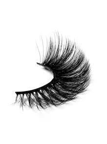 4雙貓眼假睫毛和2入組睫毛刷 - 黑色 - 查看 4