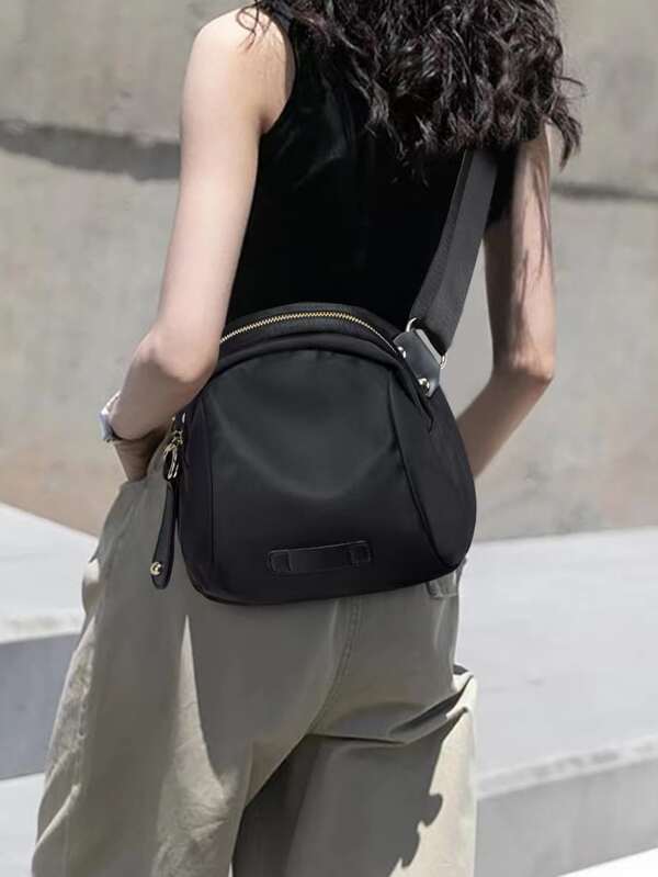 Minimalist Crossbody Bag Casual Black Small Crossbody Bag, AllMatch