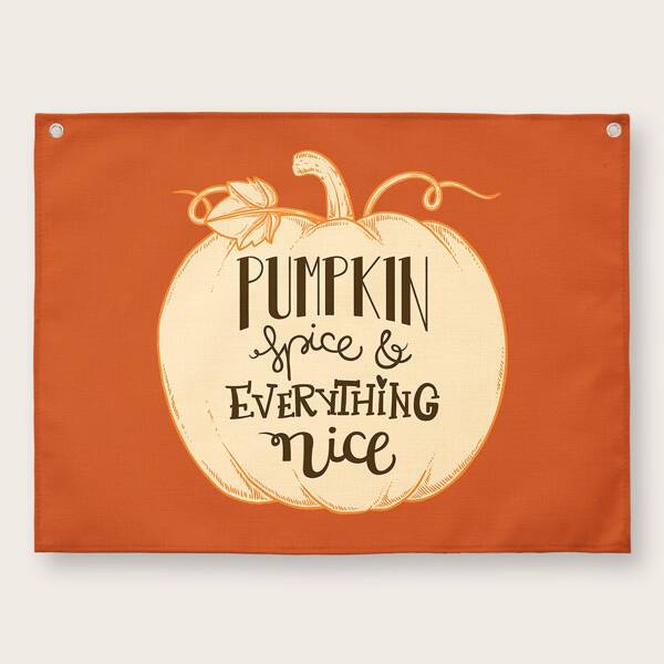 

Pumpkin Print Tapestry, Multicolor