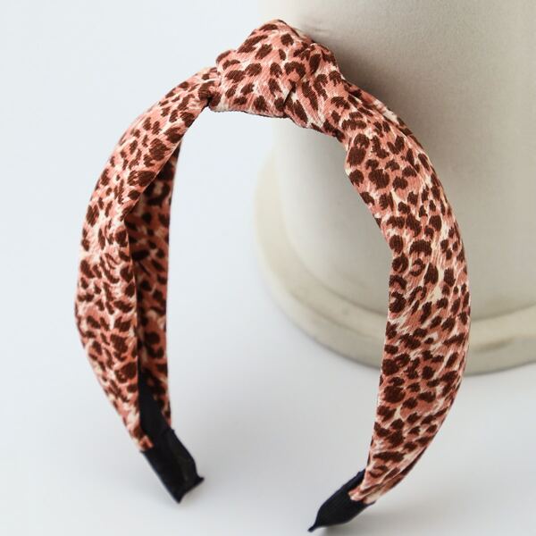 

Leopard Print Headband, Multicolor