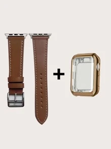 1入組錶帶適用於Apple Watch和1入組素色殼套 - 彩色 - 查看 2