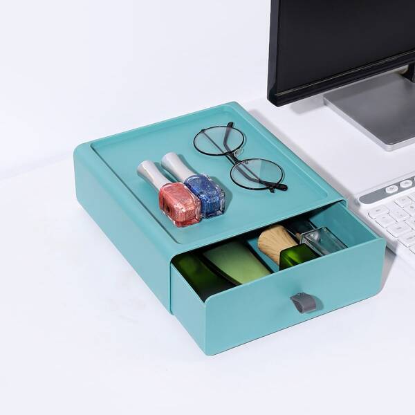 

Drawer Design Storage Box, Blue