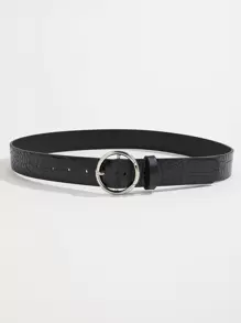 Đai & Đục lỗ cá sấu - màu đen - Xem 2