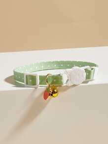 1只寵物項圈,帶彩虹吊墜