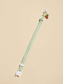 1只寵物項圈,帶彩虹吊墜