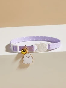 Cute Pendant Collar For Pets - Mauve Purple - View 1
