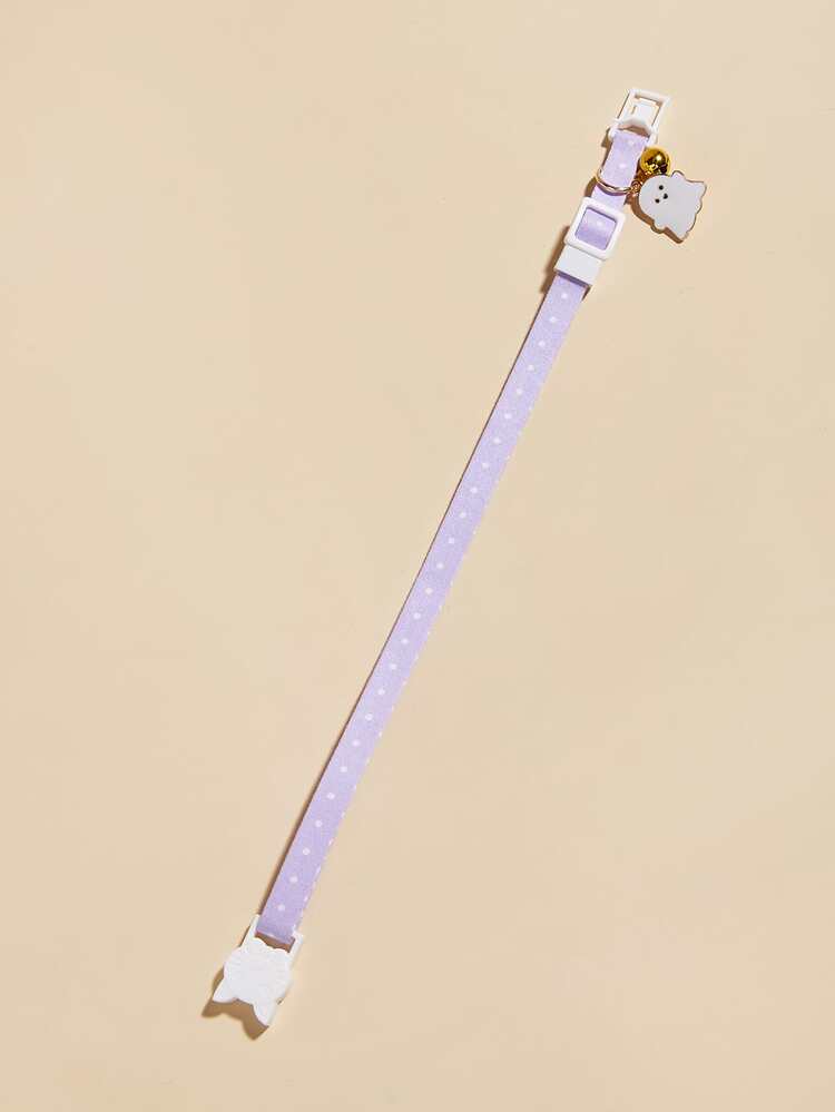 Collar Colgante Lindo Para Mascotas - Púrpura malva - Añade 2