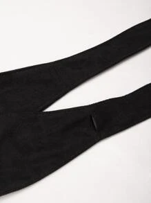 Minimalist Solid Belt - Black - View 4