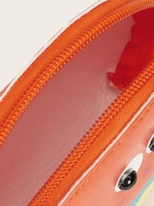 SHEIN眼睛圖案圓頂硬幣錢包 - 彩色 - 查看 4