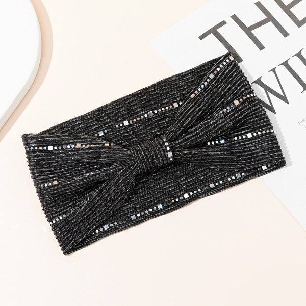 

Knot Decor Hair Band, Black
