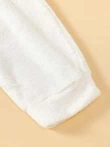 Toddler Boys 2pcs Solid Flannel Pants - Multicolor - View 3