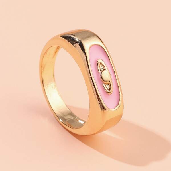 

Simple Alloy Ring, Gold