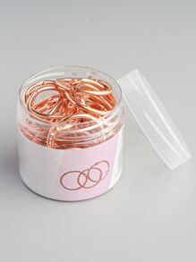 licao 30pcs Random Metal Ring Binder - Rose Gold - View 2