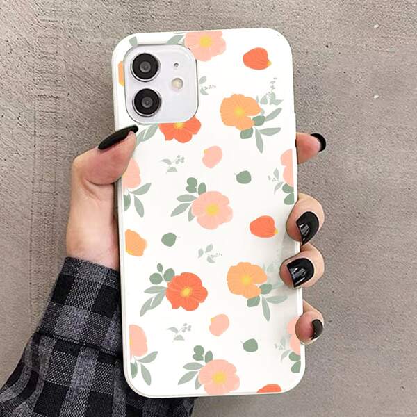 

Flower Painted Phone Case, Multicolor