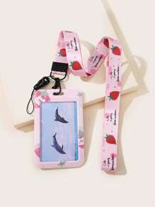 Giá đỡ thẻ hình hoạt hình & trái cây, nhẹ, di động, thẻ tín dụng, thẻ căn cước, nhân viên văn phòng, dành cho nữ, dành cho phụ nữ, ngày lễ, kỷ niệm, quà tặng sinh nhật, phụ kiện, quà tặng, ví màu hồng nóng, quà tặng ngày lễ tình nhân, đồ dùng học tập trở lại trường - Nhiều màu - Xem 4