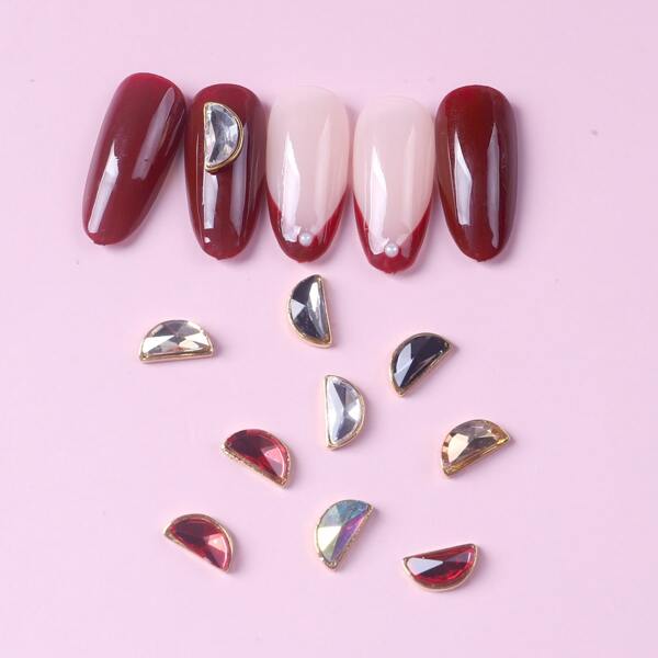

10pcs Nail Art Decoration, Multicolor