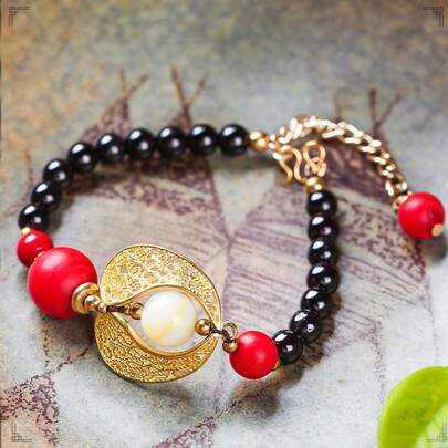 Stone Beaded Bracelet