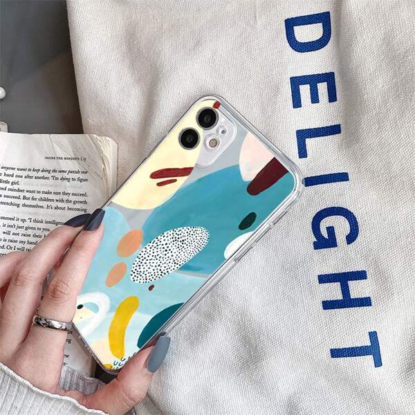 

Color Block Phone Case, Multicolor