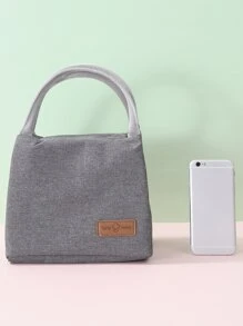 Túi hộp cơm cách nhiệt 1pc - Xám - Xem 2