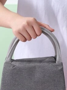 Túi hộp cơm cách nhiệt 1pc - Xám - Xem 8