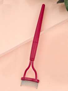 1pc Foldable Eyelash Brush - Hot Pink - View 1