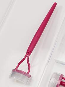 1pc Foldable Eyelash Brush - Hot Pink - View 2