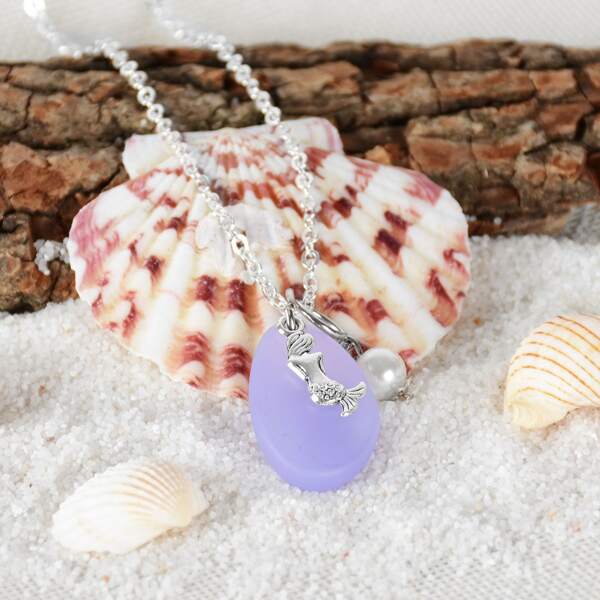 

Faux Pearl Decor Necklace, Multicolor