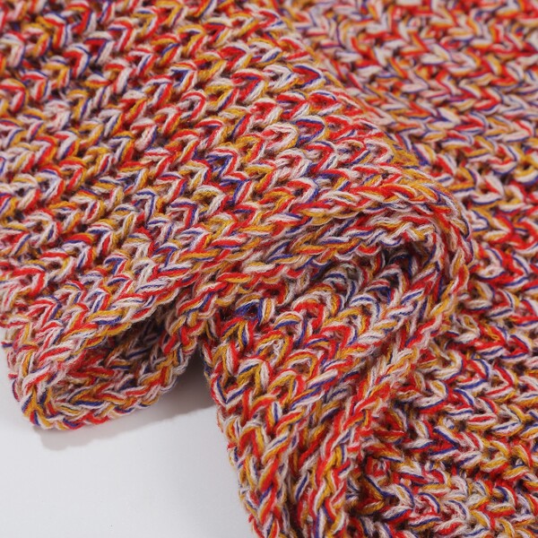 

Color Block Infinity Scarf, Multicolor