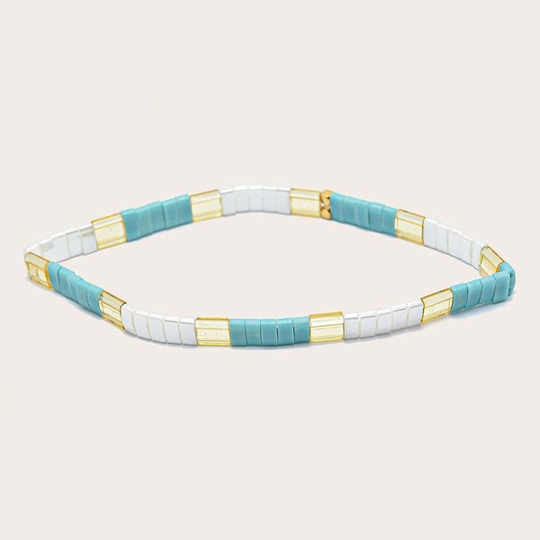

Geometric Beaded Bracelet, Multicolor