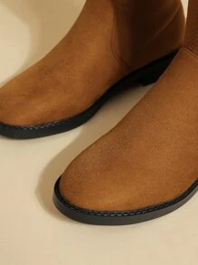 Minimalist Tie Back Sock Boots