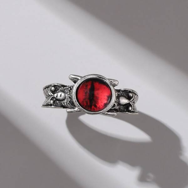 

Eye Decor Cuff Ring, Multicolor