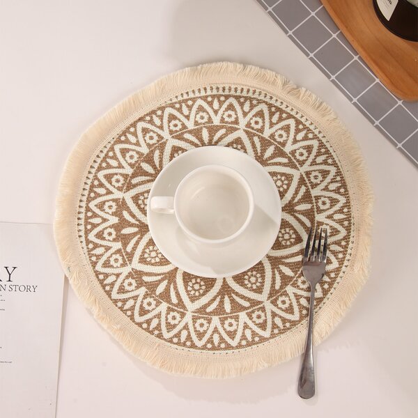 

Graphic Print Placemat, Multicolor