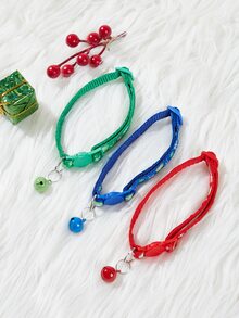 3pcs Christmas Themed Pet Collars - Multicolor - View 2