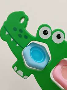 1入組鱷魚紋形狀隨機色玩具