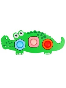 1入組鱷魚紋形狀隨機色玩具