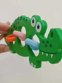 1入組鱷魚紋形狀隨機色玩具