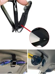 Car Glasses Holder Sun Visor Clip