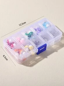 1box Cartoon Mushroom DIY Jewelry Accessory - Multicolor - View 3